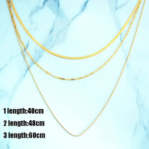 Bls-miracle Bohemian Multi layer Pendant Necklaces For Women Fashion Gold Color Bead Necklace Statement Jewelry Wholesale New