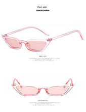 Load image into Gallery viewer, 2022 New Women Cateye Vintage Red Sunglasses Brand Designer Retro Points Sun Glasses superstar Female Lady Eyeglass Cat Eye