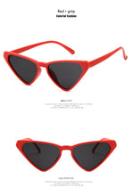 Load image into Gallery viewer, Black Cateye Sun Glasses For Women  2022 Vintage Triangle Cat eye Sunglasses Designer Shades  Glasses UV400