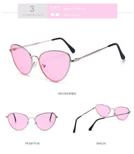 Carica l'immagine nel visualizzatore di Gallery, Sexy Small Vintage Cat Eye Sunglasses Women Vintage Red Black Sun Glasses Female Ladies Cateyes Sunglass 2022 Retro Glasses
