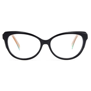 Gmei Optical Stylish Cat Eye Acetate Full Rim Optical Glasses Frame Women Myopia Presbyopia Eyewear With Spring Hinges A174