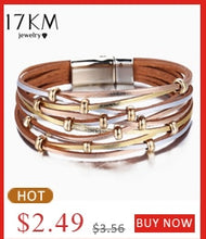 Load image into Gallery viewer, 17KM Multilayer Crystal Moon Necklaces &amp; Pendants For Women Vintage Charm Gold Choker Necklace 2020 Bohemian Jewelry Wholesale