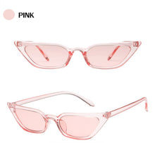 Load image into Gallery viewer, Cat Eye Sunglasses Women Luxury Brand Designer Vintage Transparent Sun Glasses Female Retro Red Black Eyewear Shades