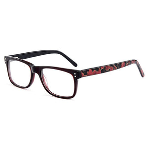 Gmei Optical Classical Square Acetate Full Rim Optical Glasses Frames Women Myopia Presbyopia Eyewear With Spring Hinges A722