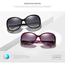 Load image into Gallery viewer, Fashion Womens Polarized Sunglasses Fox Style Sun GLasses  Accessories UV400 Anti-UV400 Sunglasses Women