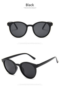 Small Round Sunglasses Women fashion Brand Designer Vintage Sun Glasses Ladies Shades Eyewear Mirror