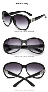 Brand Designer Sunglasses Women  Fashion Decorative Large Frame Sun Glasses Europe and  United States Retro Sunglasses