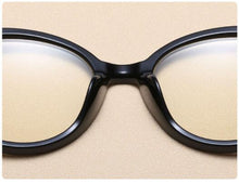 Load image into Gallery viewer, Lady Metal Hollow Round Glasses Frames For Women Cat Eye Brand Designer Optical EyeGlasses Fashion Eyewear