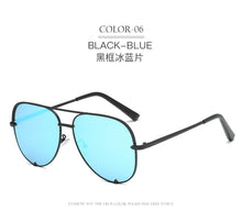 Carica l'immagine nel visualizzatore di Gallery, 2022 New Fashion Brand Designer Ladies Pilot Sunglasses Women Men Goggle Gradient Sun Glasses For Female Mirror Shades UV400