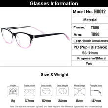 Load image into Gallery viewer, Gmei Optical Stylish Oval Full Rim Plastic Glasses Frame For Women&#39;s Myopia Presbyopia Reading Prescription Eyeglasses H8012
