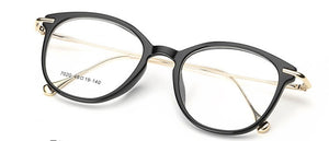 New Arrival TR90 Retro Style Memory Women Eye Glasses Frame Quality Fashion Round Style Spectacle Round Eyewear For Women