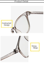 Load image into Gallery viewer, Square Eye Glasses Frames for Men Women Ladies Flat Mirror Clear Frame For Myopia Eyeglasses Retro PC Frame Fake Glasses