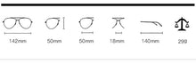 Load image into Gallery viewer, Ladies Eyebrows Square Frames Women Brand Designer Optical Fashion EyeGlasses Computer Glasses