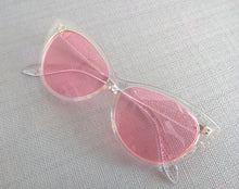 Carica l&#39;immagine nel visualizzatore di Gallery, Transparent Eyeglasses Cat Eye Retro Glasses Frame Luxury Brand Design Glasses Women Eyewear Frames Optical Spectacle Frame