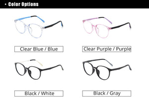 Ralferty Anti Blue Light Glasses Kids Child Girl's Glasses Frame TR90 Computer TV Phone Glasses Myopia Optic Spectacle