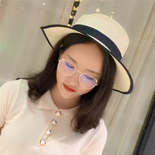 Load image into Gallery viewer, Cat Eye Myopia Glasses With Degree Women Metal Frame PC Lens Nearsighted Glasses Female 0 -0.5 -1.0 -1.5 -2.0 -2.5 -3.0 To -6.0