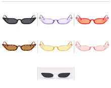 Carica l'immagine nel visualizzatore di Gallery, Small Cat Eye Sunglasses Tint Candy Colorful Female Eyewear Sun Glasses Fashion Lunettes Gafas De Sol UV400