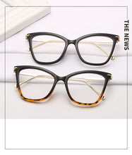 Load image into Gallery viewer, Cat Eye Glasses Clear Frame Women Transparent Myopia Optical Glasses Frame Cat Eyeglasses Frames female Spectacle