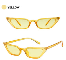 Load image into Gallery viewer, Cat Eye Sunglasses Women Luxury Brand Designer Vintage Transparent Sun Glasses Female Retro Red Black Eyewear Shades