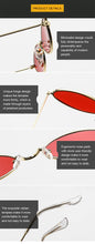 Load image into Gallery viewer, Cute Sexy Cat Eye Sunglasses Women Retro Small Black Red Pink Cateye Sun Glasses Female Vintage Shades For Women