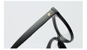 Woman Optical Eyeglasses Metal Legs and Acetate Rim Spectacles for Women Prescription Eyewear Glasses Frame Cat-Eye Style