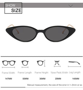 Occhiali da sole Cat Eye da donna Occhiali da sole da donna di marca Designer Fashion Occhiali da sole con montatura piccola per tendenza femminile Glasees UV400 O5 