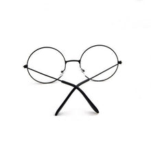 Load image into Gallery viewer, Round Plain Clear Glasses Ultra Light Metal Decoration Transparent Women Eyewear Frames Prescription Optical Spectacle Frames SL