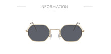 Load image into Gallery viewer, Hexagon Yellow Sunglasses Women Retro Brand Designer Classic Sun Glasses For womenLuxury Ladies Sunglasses Mirror Female Oculos
