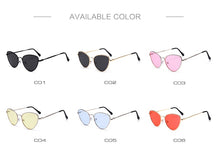 Carica l'immagine nel visualizzatore di Gallery, Sexy Small Vintage Cat Eye Sunglasses Women Vintage Red Black Sun Glasses Female Ladies Cateyes Sunglass 2022 Retro Glasses
