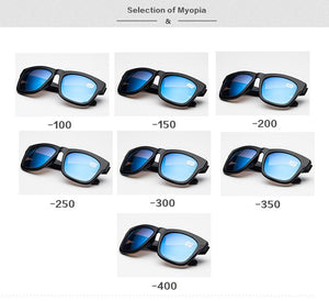 Prescription 0 -1.0 -1.5 -2.0 -2.5 -3.0 -3.5 -4.0 Fashion Finished Sunglasses Myopia Glasses Men Women Myopia Sun glasses