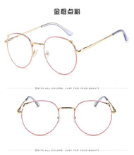 Load image into Gallery viewer, Cute Style Eyeglasses Frames Women&#39;s Transparent/Fake/Computer Glasses Anti radiation/Blue Ray Eye Glasses For Girls