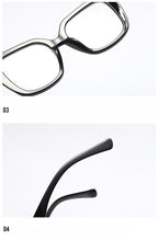 Load image into Gallery viewer, mimiyou Leopard Acetate Square Glasses Frame Women Retro Optical Eyewear Men Eyeglasses Frame Clear UV400 Brand Designer oculos