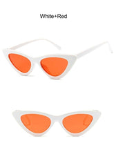 Load image into Gallery viewer, New Retro Fashion Sunglasses Women Brand Designer Vintage Cat Eye Black White Sun Glasses Female Lady UV400 Oculos