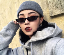 Load image into Gallery viewer, 2022 new fashion style retro classic Cat eye sunglasses women small rectangular sun glasses UV400 Oculos De Sol