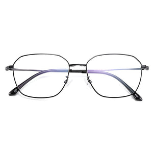 Gmei Optical Men Square Titanium Alloy Glasses Frame Ultralight Polarized Clip on Sunglasses Women Optical Eyewear S9334