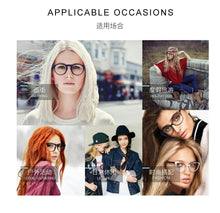 Load image into Gallery viewer, Acetate Square Glasses Frame Men Retro Metal Optical Eyewear Women Eyeglasses Frame Clear UV400 Brand Designer oculos