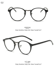 Load image into Gallery viewer, Cute Style Vintage Glasses Women Glasses Frame Round Eyeglasses Frame Optical Frame Glasses Oculos Femininos Gafas