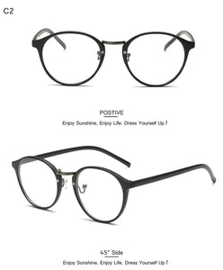 Cute Style Vintage Glasses Women Glasses Frame Round Eyeglasses Frame Optical Frame Glasses Oculos Femininos Gafas