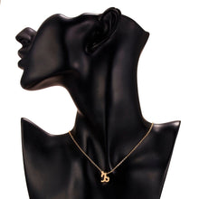 Carica l&#39;immagine nel visualizzatore di Gallery, Female Elegant Star Zodiac Sign 12 Constellation Necklaces Pendant Charm Gold Chain Choker Necklaces for Women Jewelry Cardboard