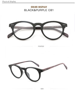 Vintage Clear Glasses Cat Eye Wooden Glasses Frame Men Women Transparent Lens Glasses Wood Optical Eyewear frames