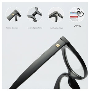 Woman Optical Eyeglasses Metal Legs and Acetate Rim Spectacles for Women Prescription Eyewear Glasses Frame Cat-Eye Style