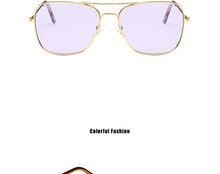 Load image into Gallery viewer, New Arrival 2022 Classic Sunglasses Women Vintage Metal Eyeglasses For Men Retro Shades For Women Fashion Pink Glasses