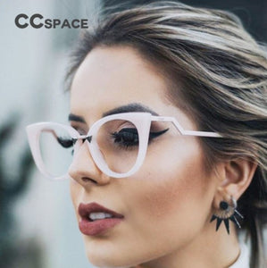 Anti-blue Light Optical Sexy Red Cat Eye Glasses Frames Women Glasses Fashion EyeGlasses