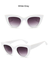 Load image into Gallery viewer, New Retro Fashion Sunglasses Women Brand Designer Vintage Cat Eye Black Sun Glasses Female Lady UV400 Oculos