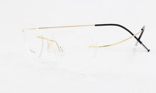 Load image into Gallery viewer, Rimless Glasses Frame Women Titanium Ultralight Eyeglasses Prescription Frameless Cat Eye Eyewear Myopia Optical Frame