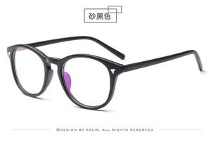 Women Glasses Frame Ladies Eyeglasses Frame Vintage Round Clear Lens Glasses Optical Spectacle Frame