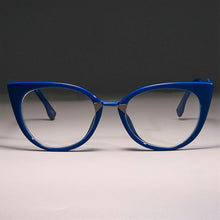 Carica l&#39;immagine nel visualizzatore di Gallery, Anti-blue Light Optical Sexy Red Cat Eye Glasses Frames Women Glasses Fashion EyeGlasses