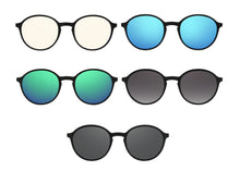 Load image into Gallery viewer, Bauhaus Magnetic Sunglasses Polarized Sunglasses Myopia glasses frame five color Optical ULTEM Eyewear