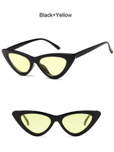 Load image into Gallery viewer, New Retro Fashion Sunglasses Women Brand Designer Vintage Cat Eye Black White Sun Glasses Female Lady UV400 Oculos