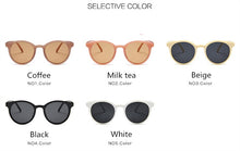 Load image into Gallery viewer, Small Round Sunglasses Women fashion Brand Designer Vintage Sun Glasses Ladies Shades Eyewear Mirror